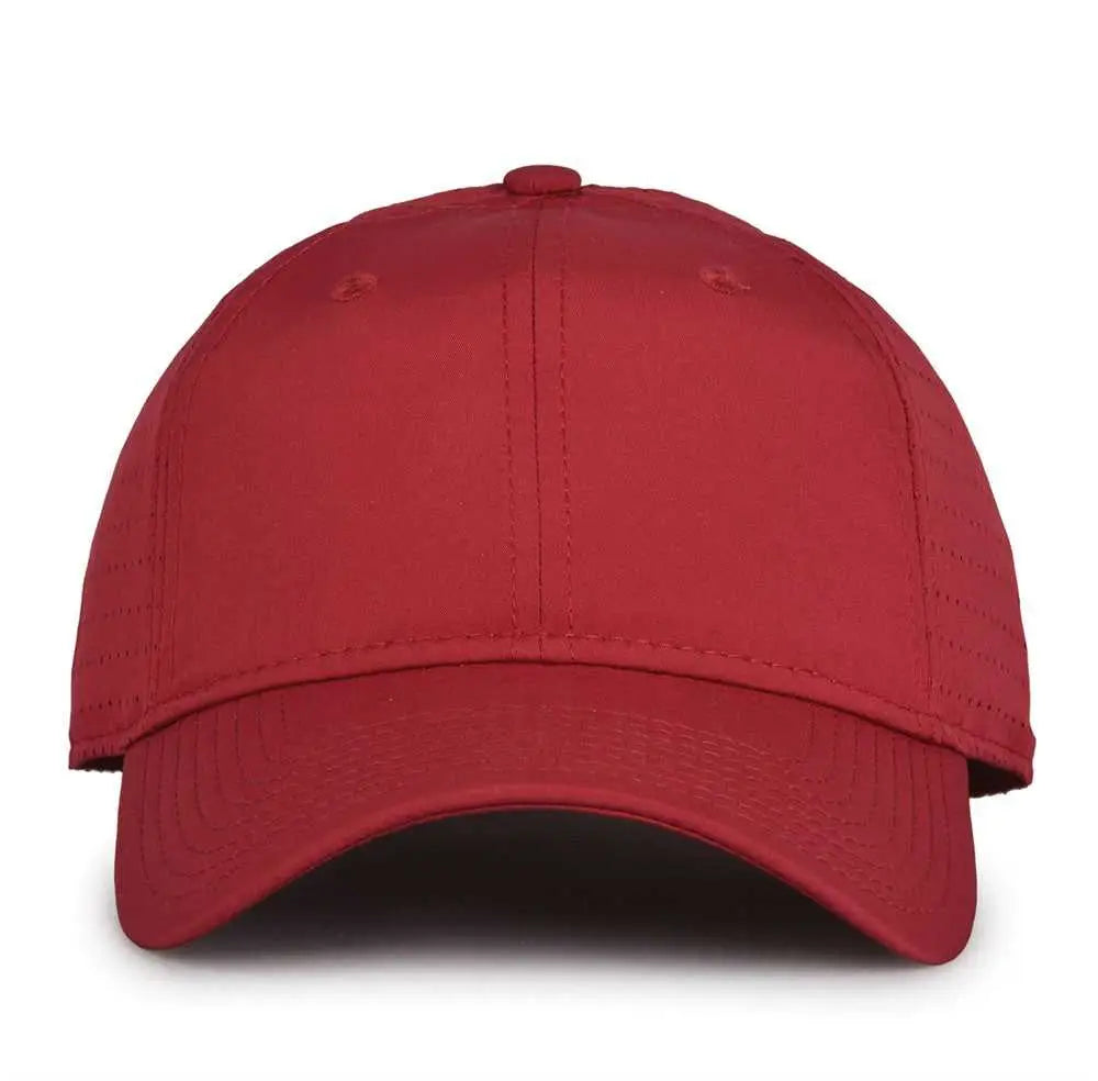 The Game GB424 Perforated GameChanger Cap - Cardinal - Cardinal / 6 7/8’’ - 7 5/8’’
