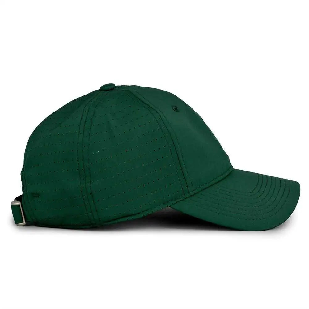 The Game GB424 Perforated GameChanger Cap - Dark Green - Forest / 6 7/8’’ - 7 5/8’’