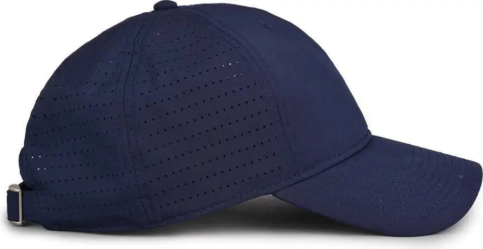 The Game GB424 Perforated GameChanger Cap - Navy - Navy / 6 7/8’’ - 7 5/8’’