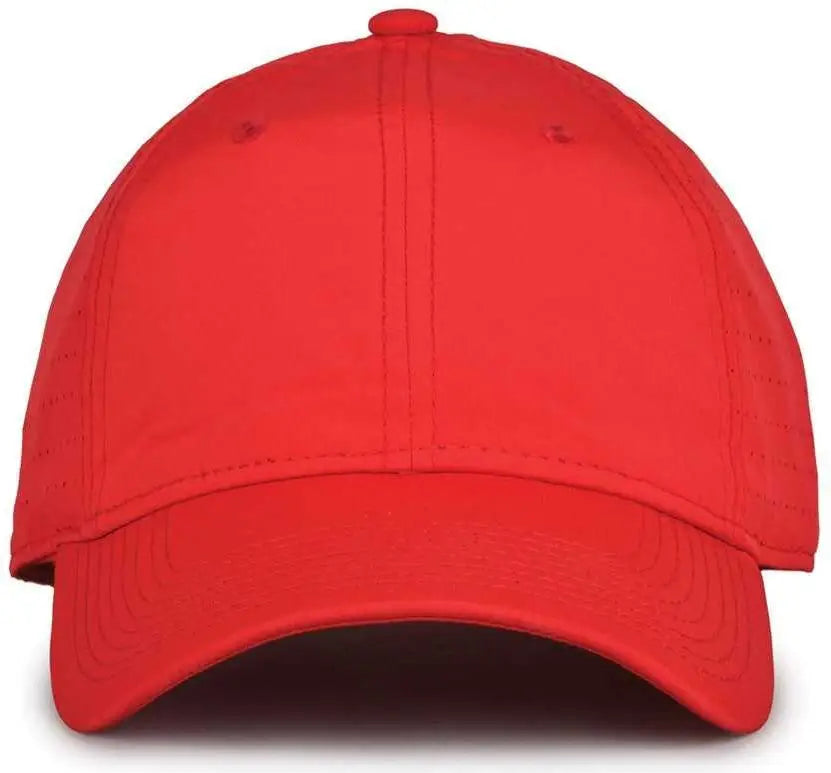 The Game GB424 Perforated GameChanger Cap - Red - Red / 6 7/8’’ - 7 5/8’’