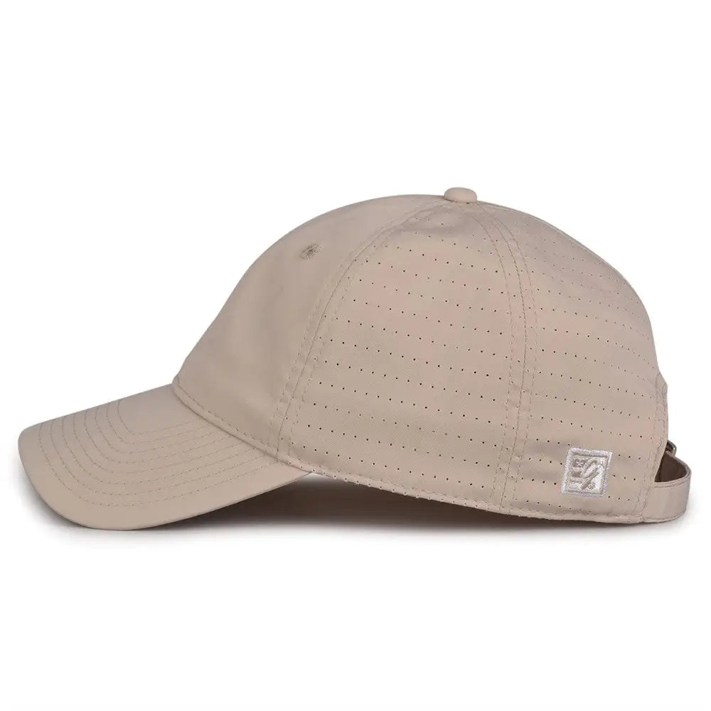 The Game GB424 Perforated GameChanger Cap - Stone - Sand / 6 7/8’’ - 7 5/8’’