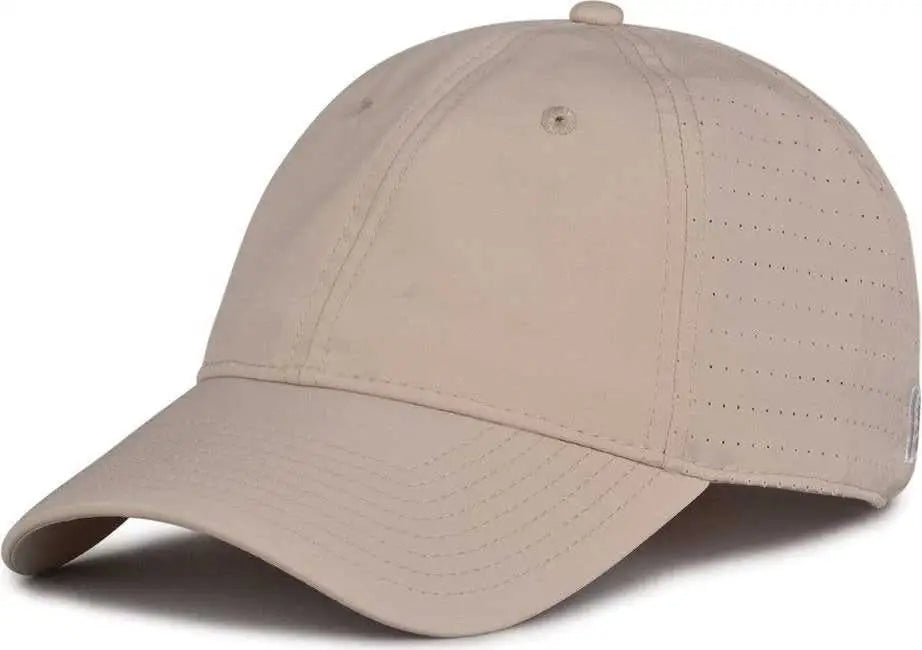 The Game GB424 Perforated GameChanger Cap Stone Sand / 6 7/8’’ 7 5/8’’