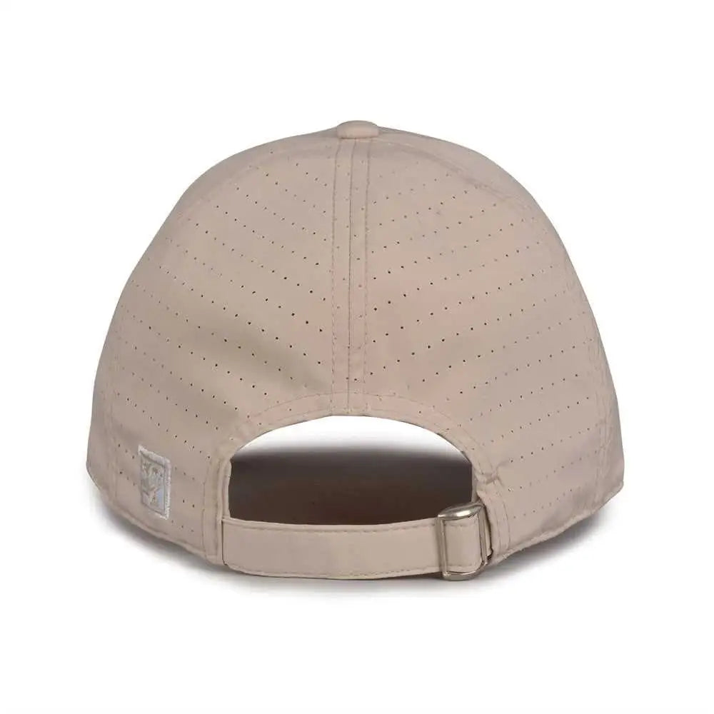The Game GB424 Perforated GameChanger Cap - Stone - Sand / 6 7/8’’ - 7 5/8’’
