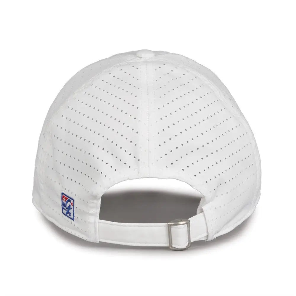 The Game GB424 Perforated GameChanger Cap - White - White / 6 7/8’’ - 7 5/8’’