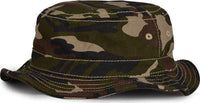The Game GB447 Youth Bucket - Camo - Brown / Youth One Size Fits Most