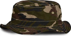 The Game GB447 Youth Bucket - Camo - Brown / Youth One Size Fits Most