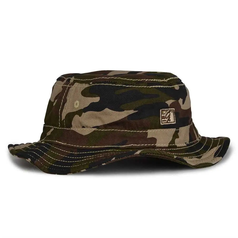 The Game GB447 Youth Bucket - Camo - Brown / Youth One Size Fits Most