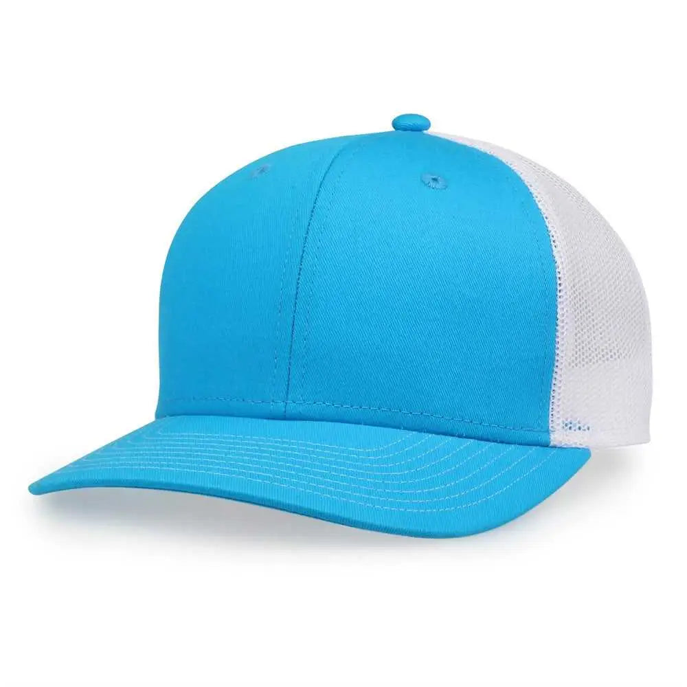 The Game GB452E Everyday Trucker Cap - Aqua White - Aqua White / 6 7/8’’ - 7 5/8’’