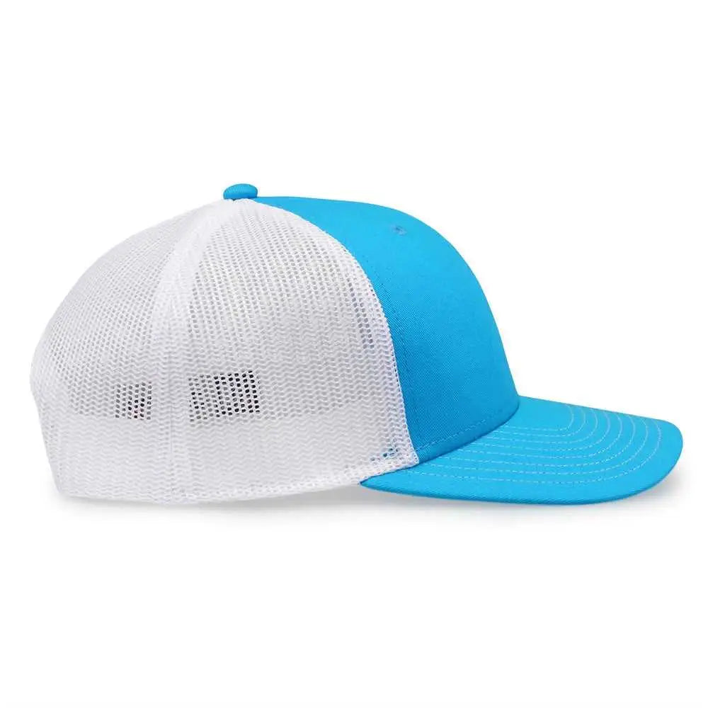 The Game GB452E Everyday Trucker Cap - Aqua White - Aqua White / 6 7/8’’ - 7 5/8’’