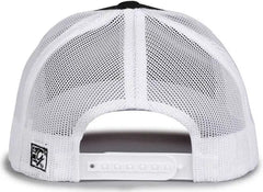The Game GB452E Everyday Trucker Cap - Black Red - Black Red / 6 7/8’’ - 7 5/8’’