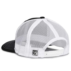 The Game GB452E Everyday Trucker Cap - Black White - Black White / 6 7/8’’ - 7 5/8’’