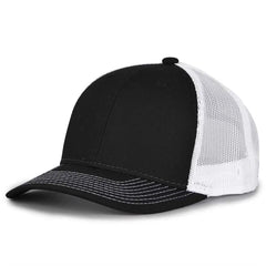 The Game GB452E Everyday Trucker Cap - Black White - Black White / 6 7/8’’ - 7 5/8’’