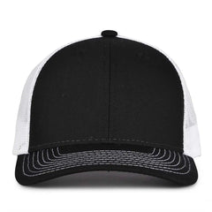 The Game GB452E Everyday Trucker Cap - Black White - Black White / 6 7/8’’ - 7 5/8’’