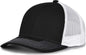The Game GB452E Everyday Trucker Cap - Black White - Black White / 6 7/8’’ - 7 5/8’’