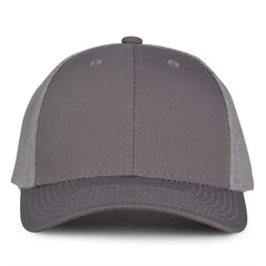 The Game GB452E Everyday Trucker Cap - Charcoal Gray - Dark Gray / 6 7/8’’ - 7 5/8’’