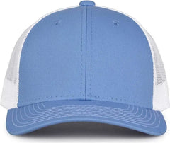 The Game GB452E Everyday Trucker Cap - Columbia Blue White - Columbia Blue White / 6 7/8’’ - 7 5/8’’
