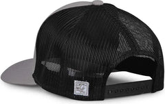 The Game GB452E Everyday Trucker Cap - Gray Black - Gray Black / 6 7/8’’ - 7 5/8’’