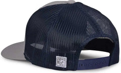 The Game GB452E Everyday Trucker Cap - Gray Navy - Gray Navy / 6 7/8’’ - 7 5/8’’