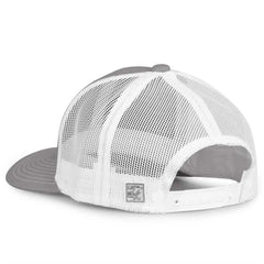 The Game GB452E Everyday Trucker Cap - Gray White - Gray White / 6 7/8’’ - 7 5/8’’