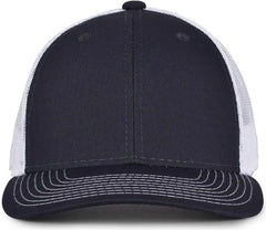 The Game GB452E Everyday Trucker Cap - Navy - Navy White / 6 7/8’’ - 7 5/8’’