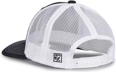 The Game GB452E Everyday Trucker Cap - Navy - Navy White / 6 7/8’’ - 7 5/8’’