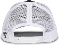 The Game GB452E Everyday Trucker Cap - Navy - Navy White / 6 7/8’’ - 7 5/8’’