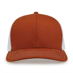 The Game GB452E Everyday Trucker Cap - Texas Orange White - Texas Orange White / 6 7/8’’ - 7 5/8’’