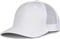 The Game GB452E Everyday Trucker Cap - White - White / 6 7/8’’ - 7 5/8’’