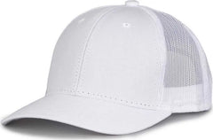 The Game GB452E Everyday Trucker Cap - White - White / 6 7/8’’ - 7 5/8’’
