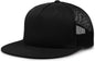 The Game GB452F Five Panel Everyday Trucker Cap - Black - Black / OSFM