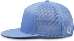 The Game GB452F Five Panel Everyday Trucker Cap - Columbia Blue - Columbia Blue / OSFM