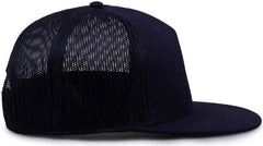 The Game GB452F Five Panel Everyday Trucker Cap - Navy - Navy / OSFM