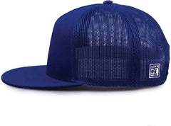 The Game GB452F Five Panel Everyday Trucker Cap - Royal - Royal / OSFM