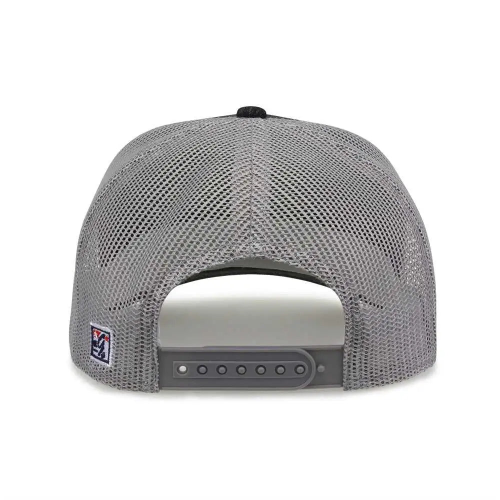 The Game GB452H Heather Everyday Trucker Cap - Dark Gray - Dark Gray / One Size Fits Most