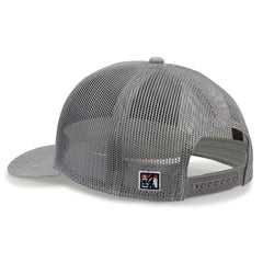 The Game GB452H Heather Everyday Trucker Cap - Light Gray - Light Gray / One Size Fits Most