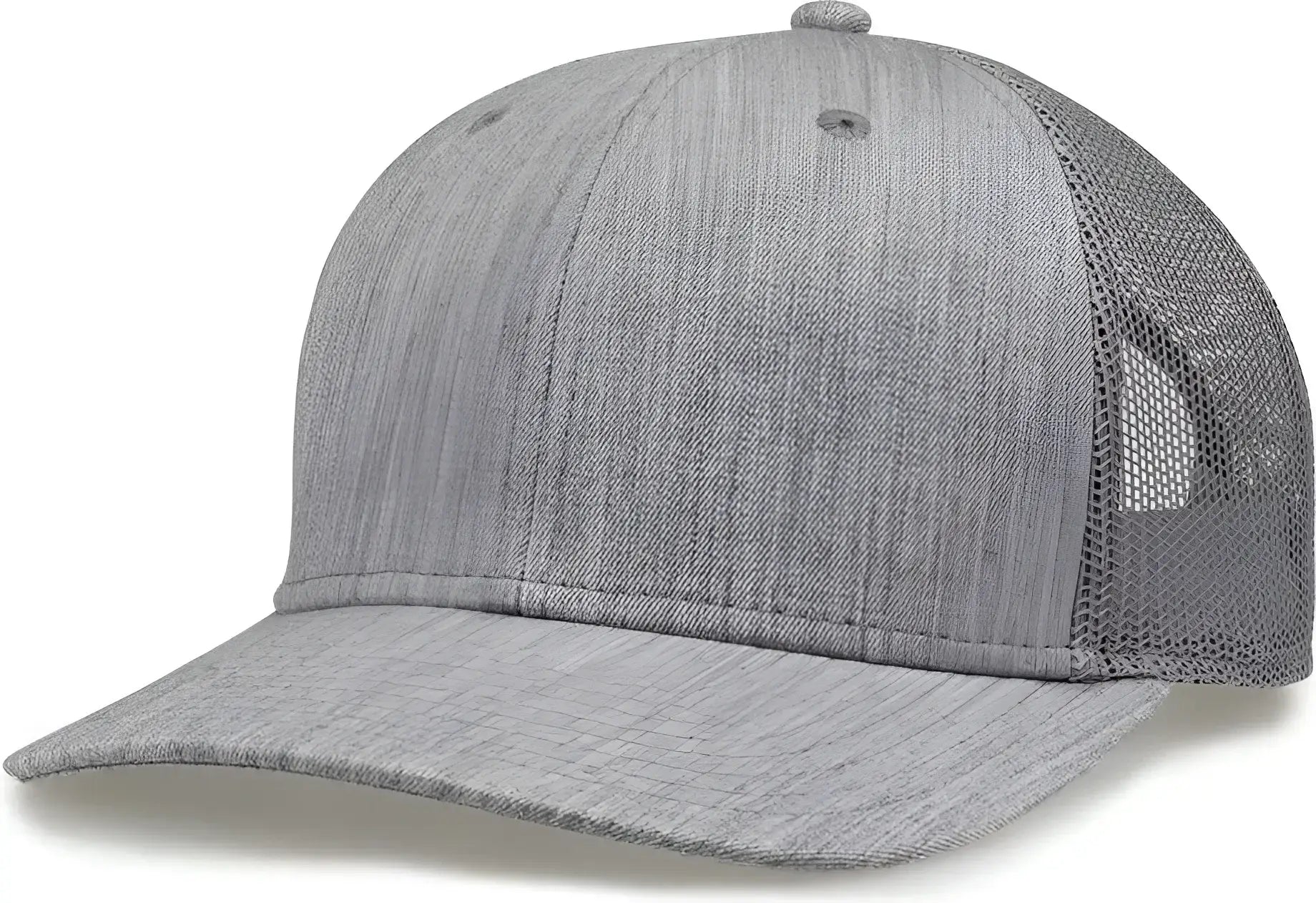 The Game GB452H Heather Everyday Trucker Cap - Light Gray - Light Gray / One Size Fits Most