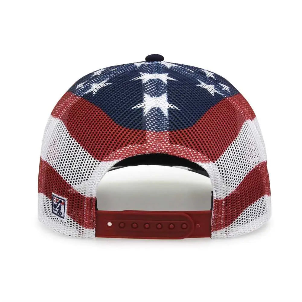 The Game GB452US USA Everyday Trucker Cap - Navy - Navy / One Size Fits Most