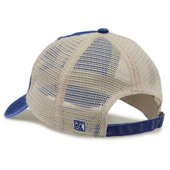 The Game GB460 Pigment Dyed Twill & Soft Trucker Cap - Royal Sand - Royal Sand / One Size Fits Most