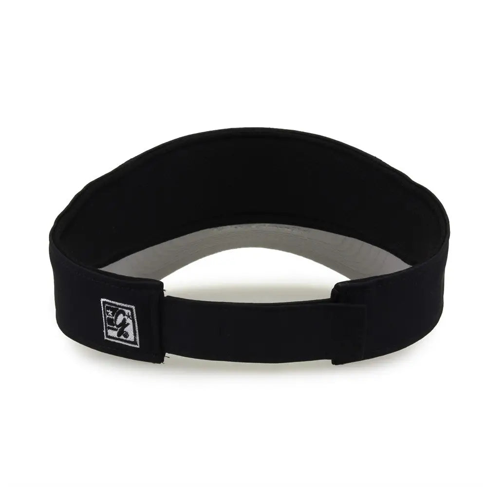 The Game GB463 Gamechanger Visor with Bill Tipping - Black Gray - Black Gray / One Size Fits Most
