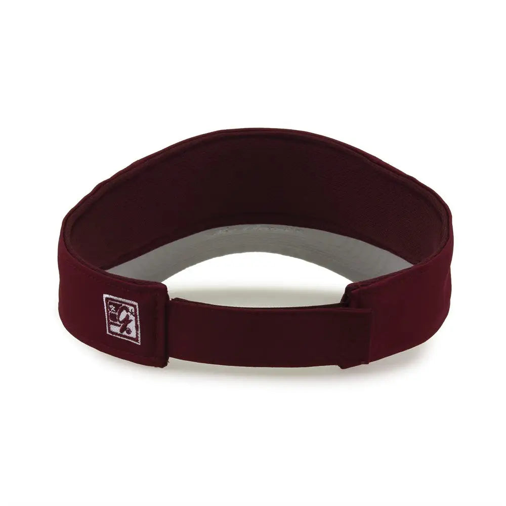 The Game GB463 Gamechanger Visor with Bill Tipping - Dark Green Gray - Forest Gray / One Size Fits Most