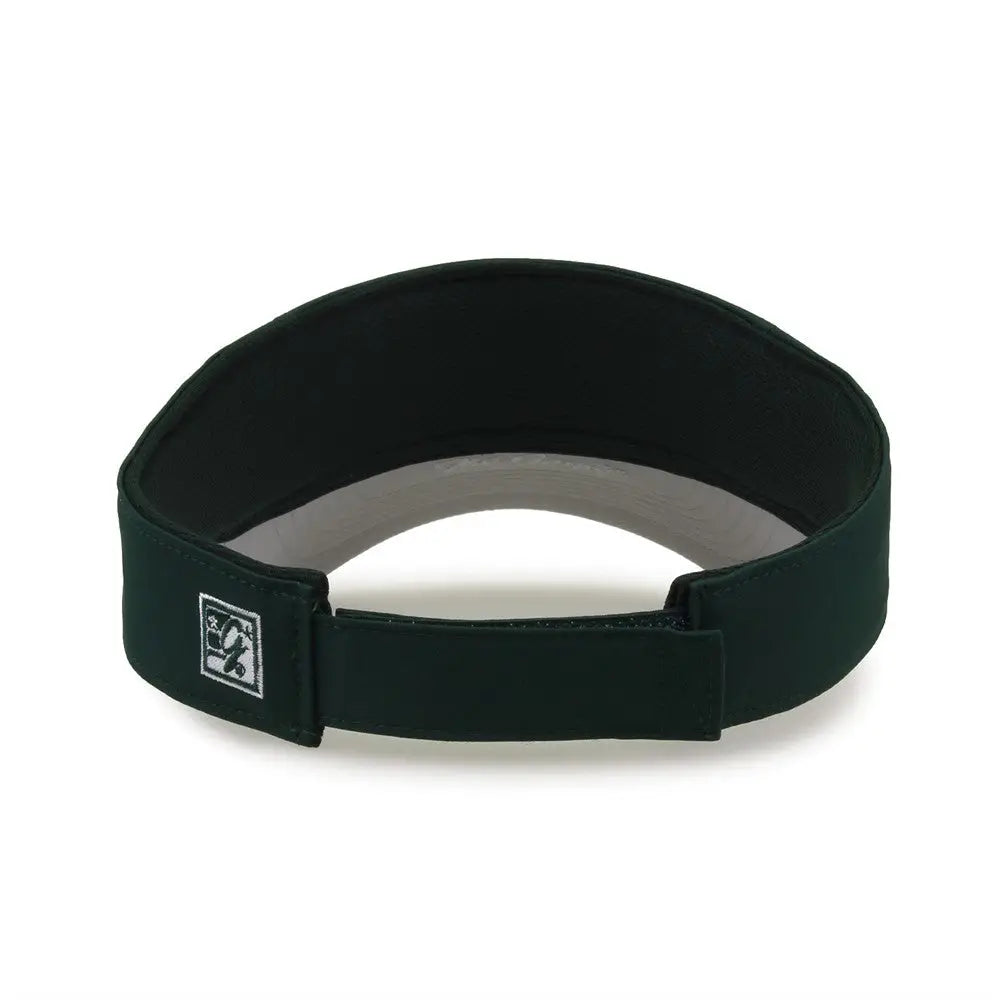 The Game GB463 Gamechanger Visor with Bill Tipping - Dark Maroon Gray - Maroon Gray / One Size Fits Most