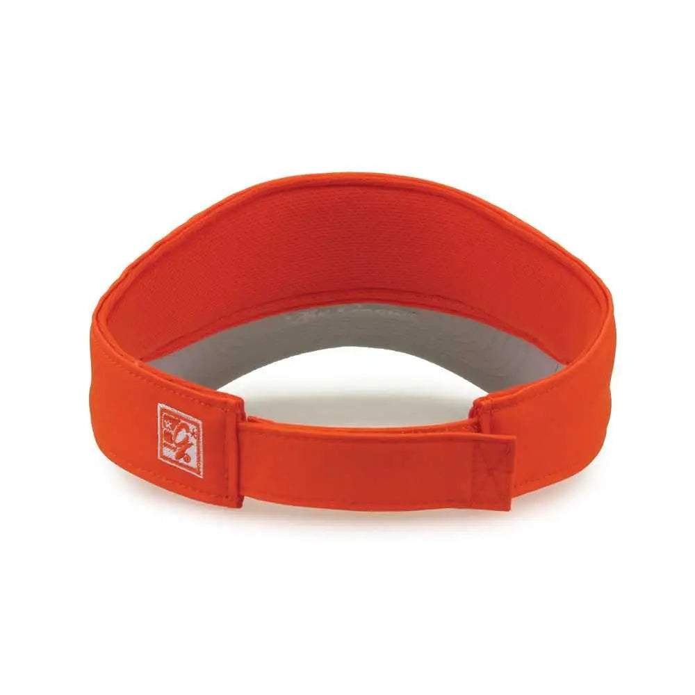 The Game GB463 Gamechanger Visor with Bill Tipping - Orange Gray - Orange Gray / One Size Fits Most