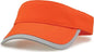 The Game GB463 Gamechanger Visor with Bill Tipping - Orange Gray - Orange Gray / One Size Fits Most