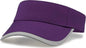 The Game GB463 Gamechanger Visor with Bill Tipping - Purple Gray - Purple Gray / One Size Fits Most