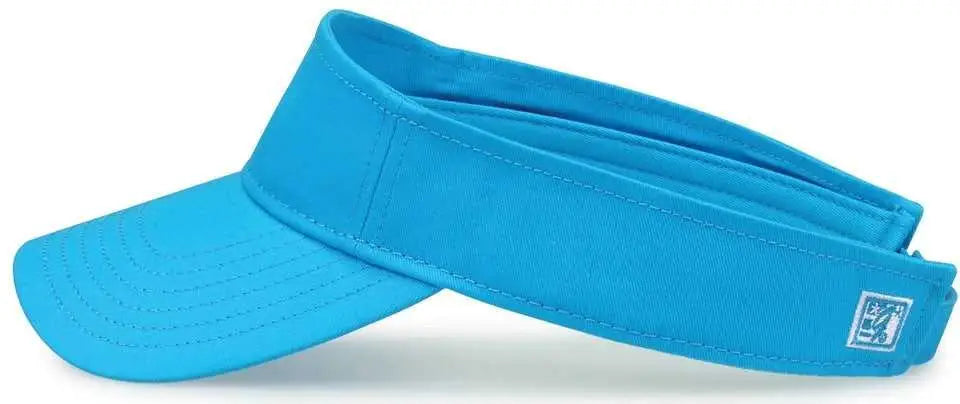 The Game GB464 Cotton Twill Visor - Blue Taffy - Columia Blue / One Size Fits Most