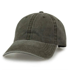 The Game GB465 Pigment Dyed Twill Cap - Army Green - Olive / One Size Fits Most