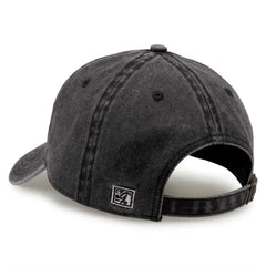 The Game GB465 Pigment Dyed Twill Cap - Black - Black / One Size Fits Most