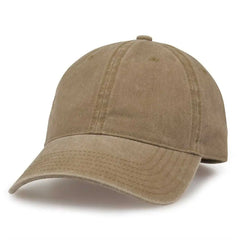 The Game GB465 Pigment Dyed Twill Cap - Kahki - Khaki / One Size Fits Most