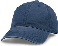 The Game GB465 Pigment Dyed Twill Cap - Navy - Navy / One Size Fits Most