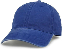 The Game GB465 Pigment Dyed Twill Cap - Royal - Royal / One Size Fits Most
